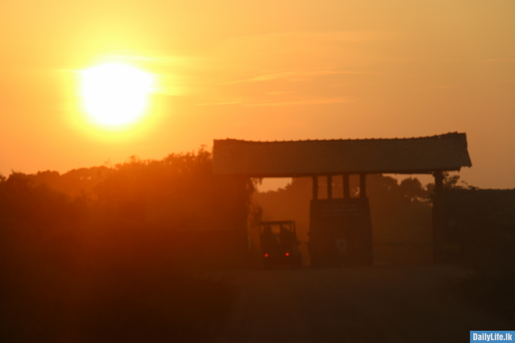 Entrance to the Yala National Park
